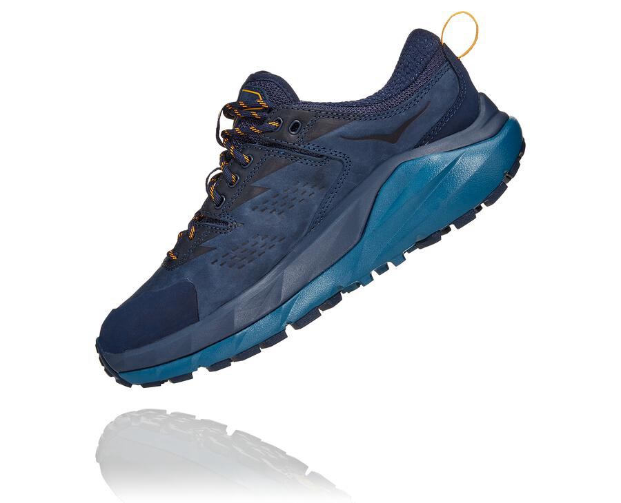 Hoka One One Trail Schoenen Dames - Kaha Laag Gore-Tex - Donkerblauw - BO5329076